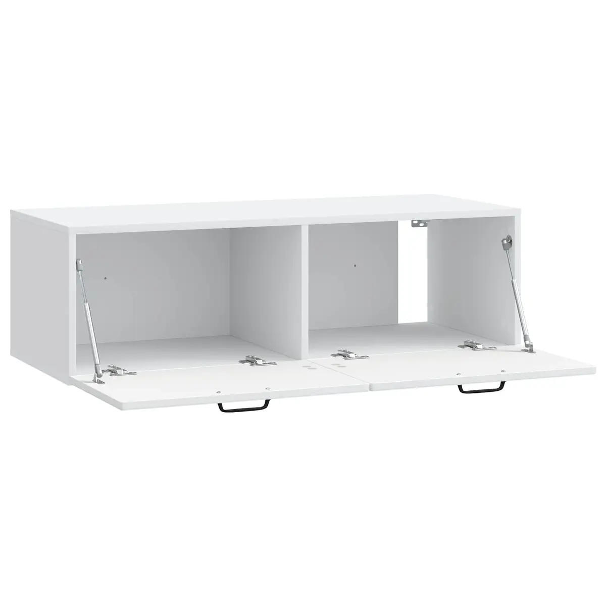 White TV Cabinet for Wall Mounting