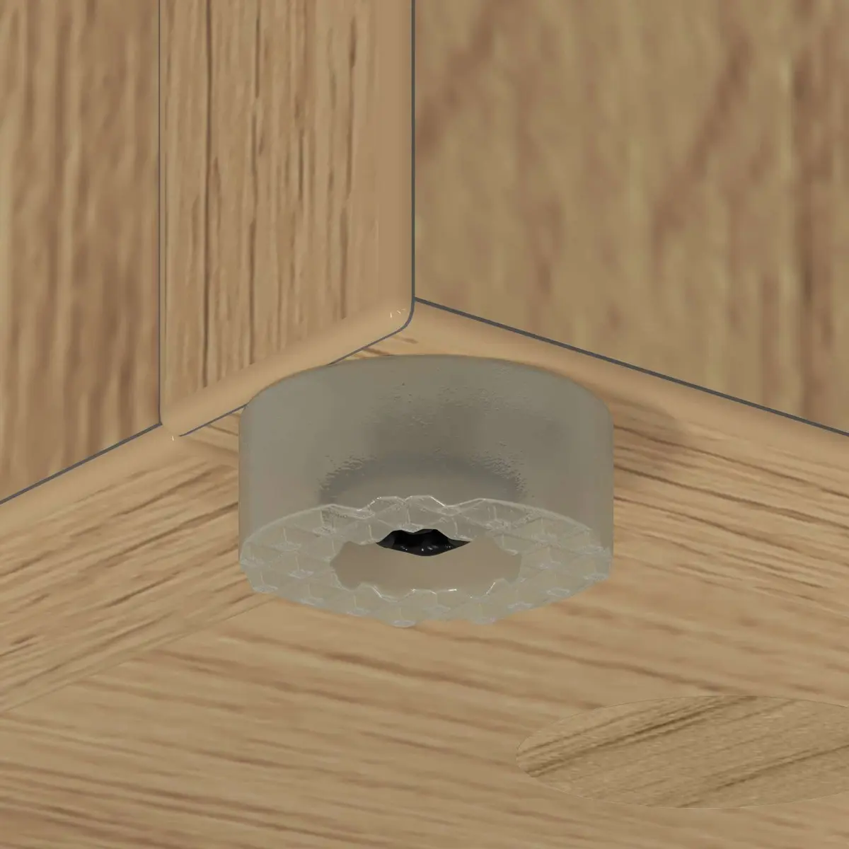 Umbrella Stand Brown Rectangular Engineered Wood Multiple Compartments
