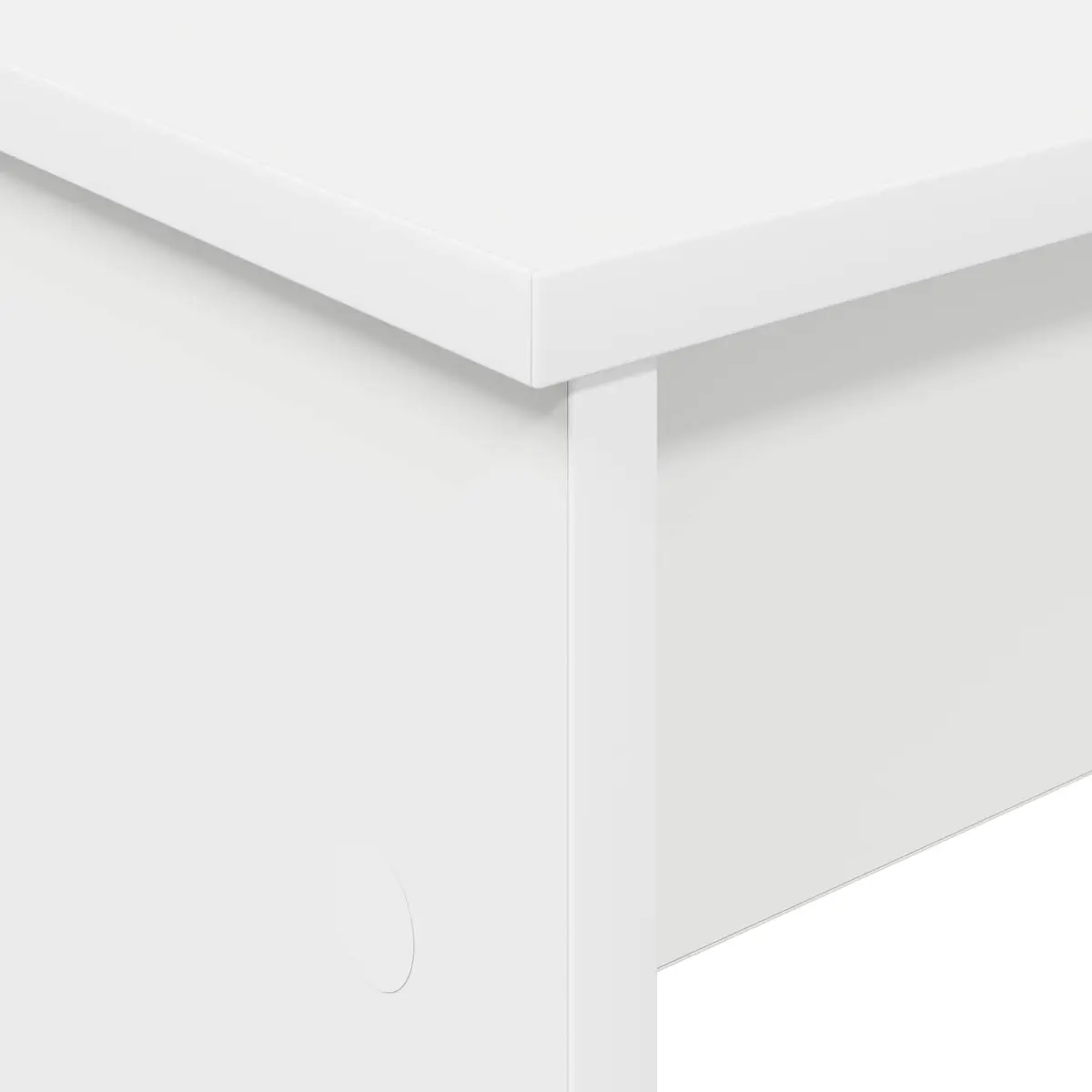 Keyboard Stand White Engineered Wood Musical Instrument Support 100x32x64cm