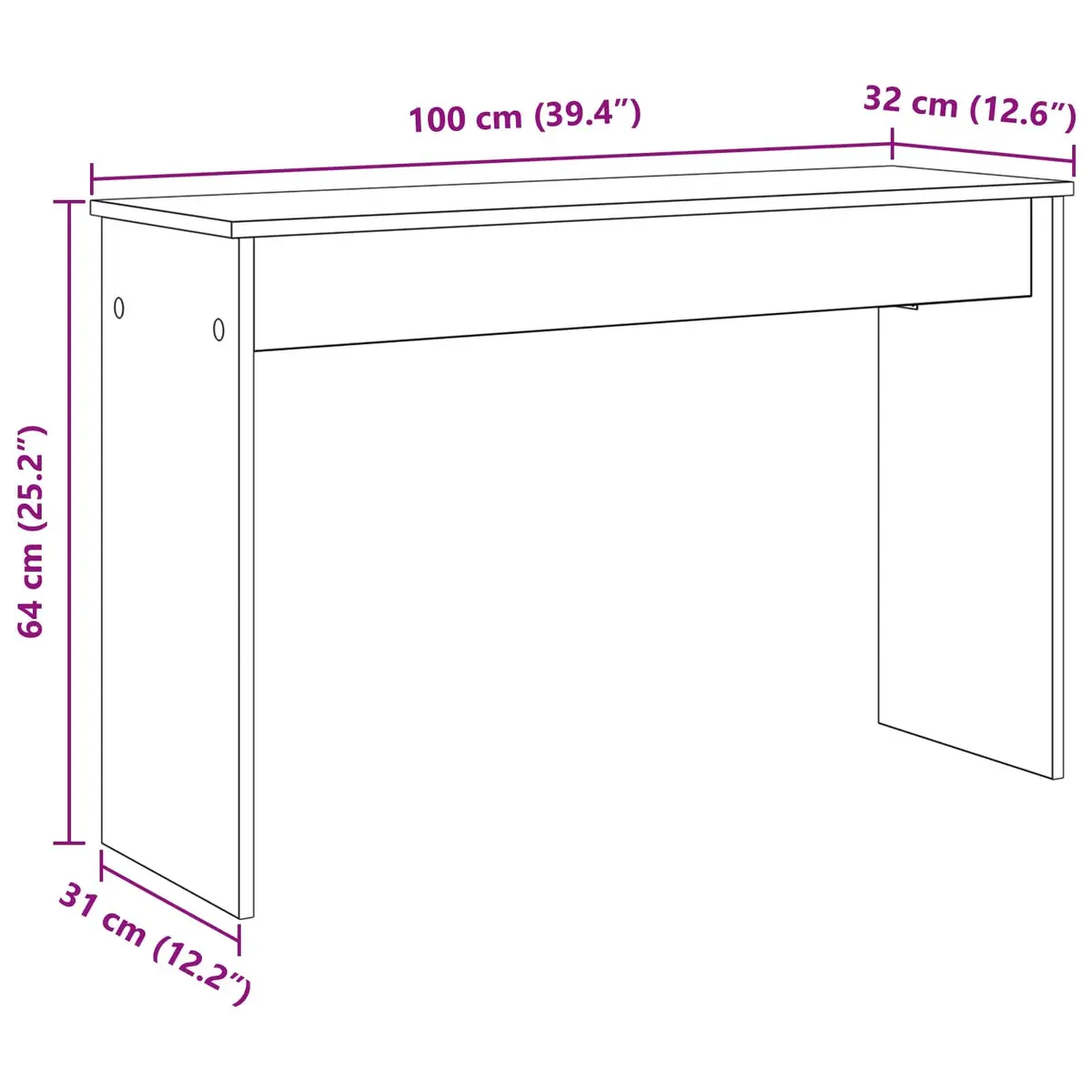 Keyboard Stand White Engineered Wood Musical Instrument Support 100x32x64cm