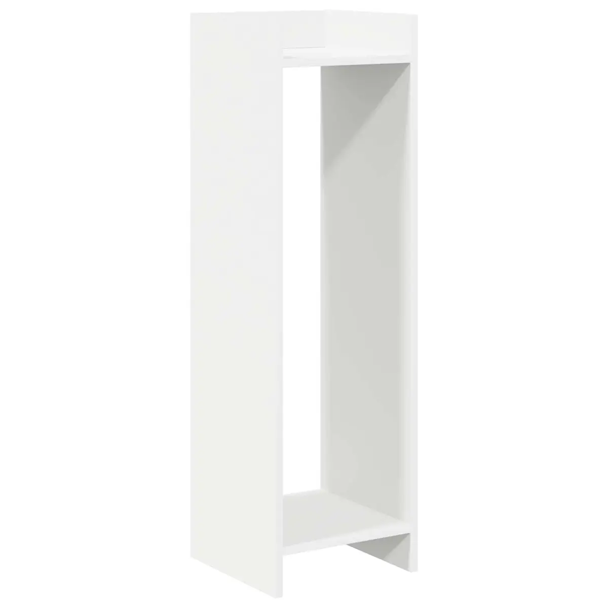 Plant Stand White 30 x 30 x 100 cm Vertical Display Organizer 2 pcs