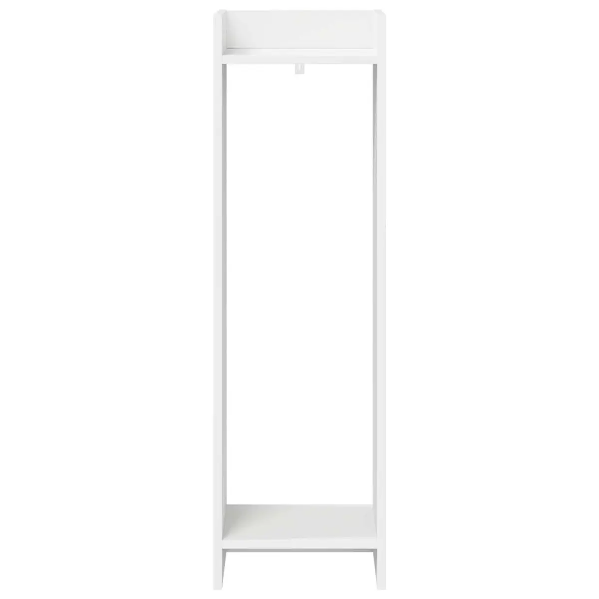 Plant Stand White 30 x 30 x 100 cm Vertical Display Organizer 2 pcs