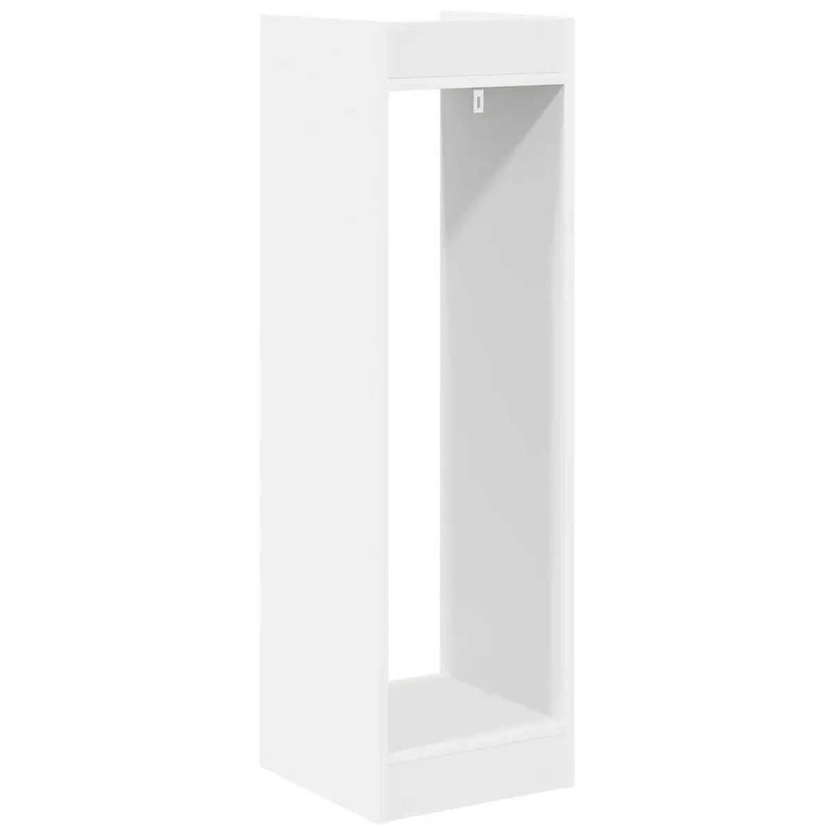 Plant Stand White 30 x 30 x 100 cm Vertical Display Organizer 2 pcs