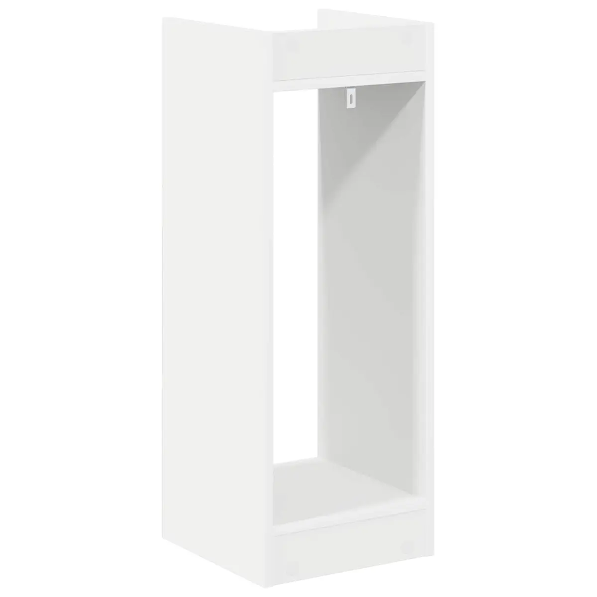 Plant Stand White 30 x 30 x 80 cm Modern Indoor Vertical Space-Saving 2 Piece