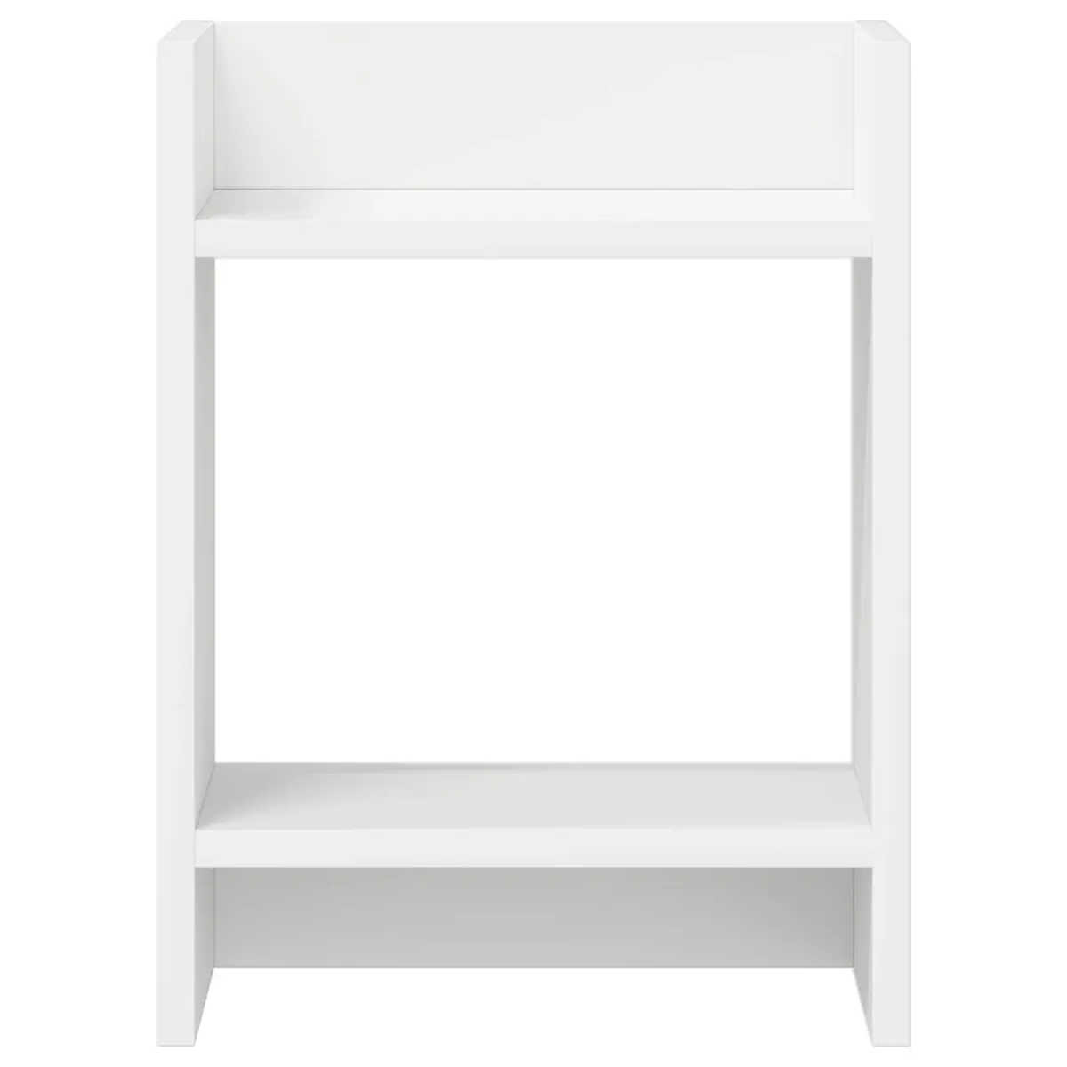 Plant Stand White 30x30x40cm Indoor Modern Decor Display Shelf 2 Pieces