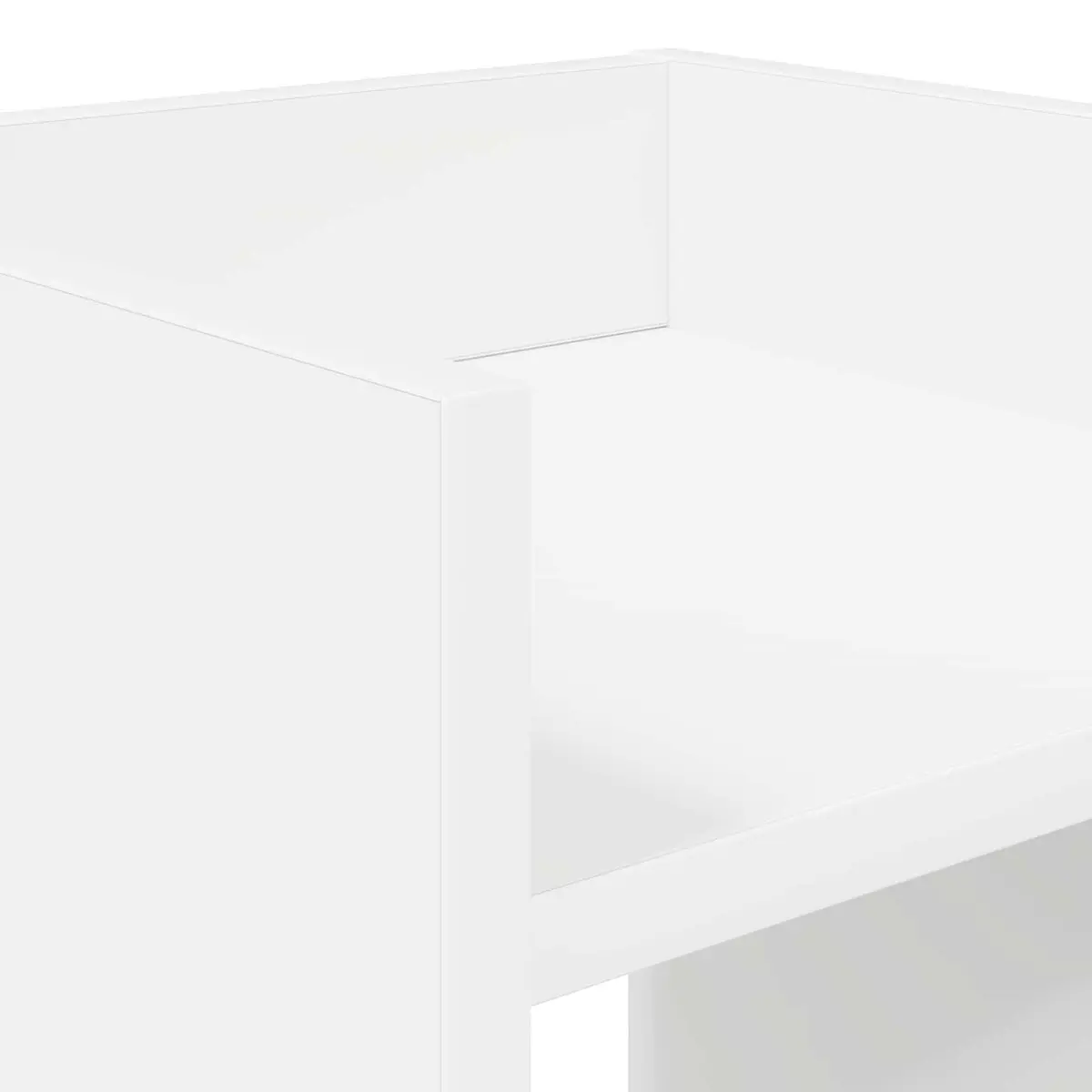 Plant Stand White 30x30x40cm Indoor Modern Decor Display Shelf 2 Pieces