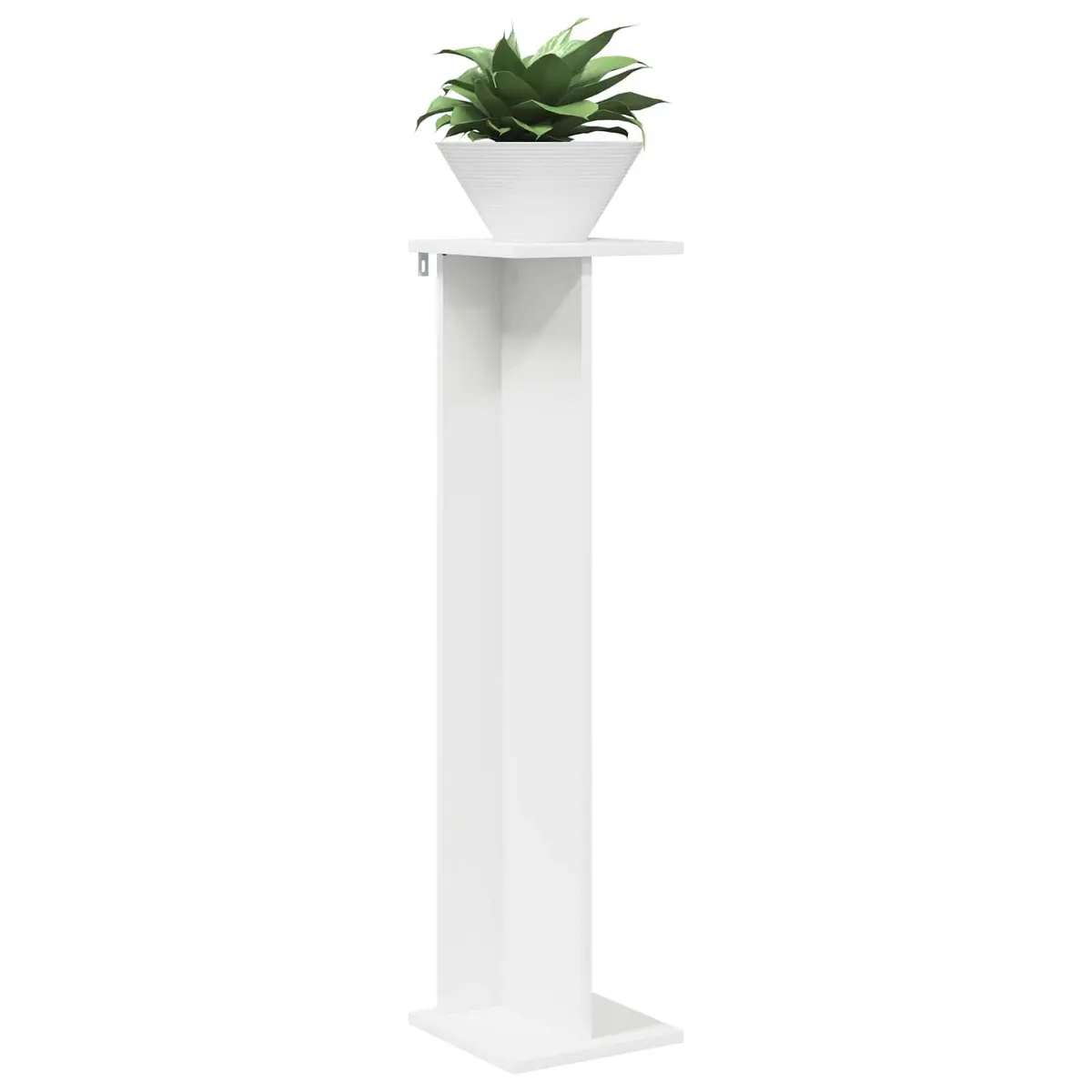 Plant Stand White 25 x 25.5 x 100.5 cm Multi-Tier Indoor Display 2 pcs