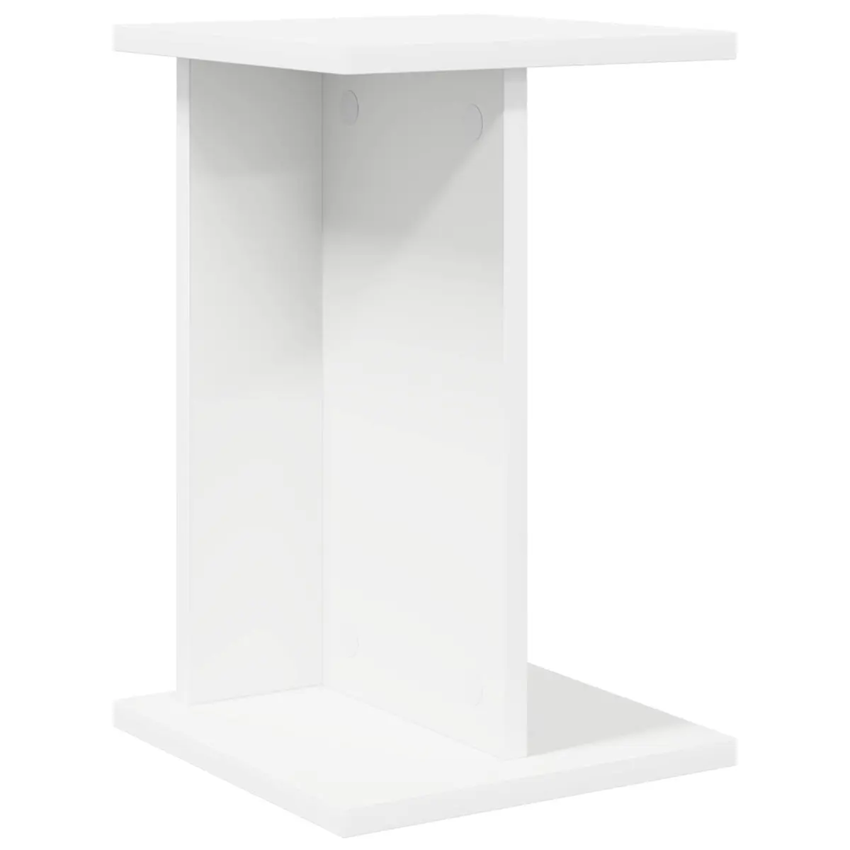 Plant Stand White 40.5cm Multi-Tier Indoor Display 2 pcs Engineered Wood