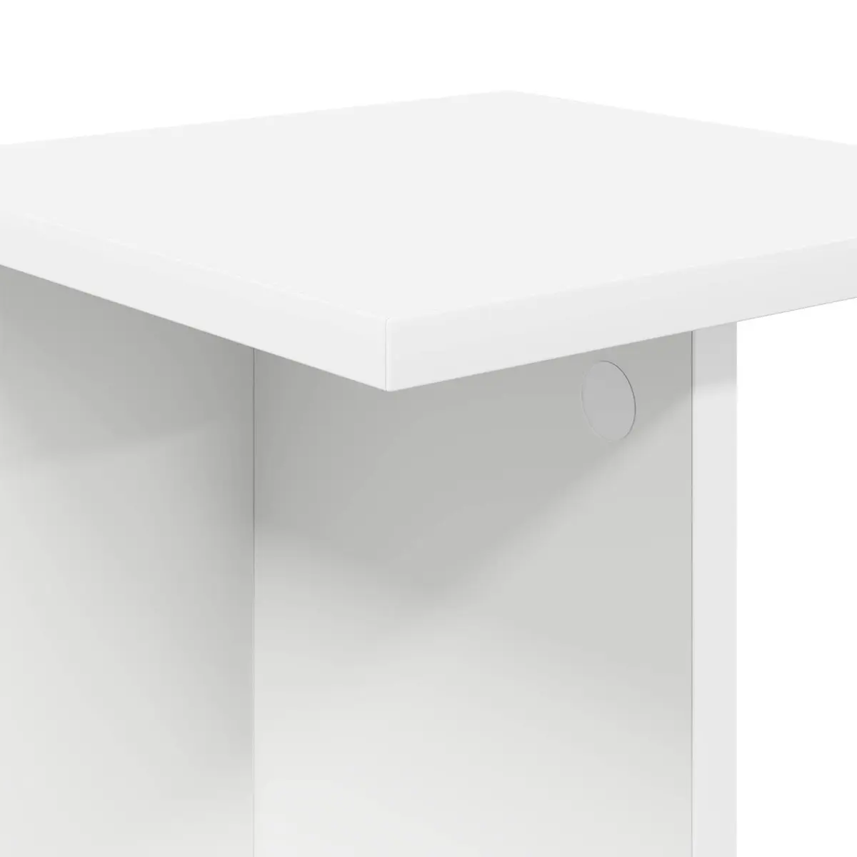 Plant Stand White 40.5cm Multi-Tier Indoor Display 2 pcs Engineered Wood