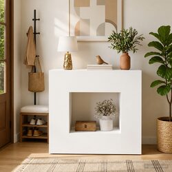 Console Table 82x29x74cm Entryway Living Room Display Storage Shelves Drawers