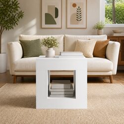 Sleek White Coffee Table for Modern Spaces