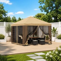 Compact 3x3m Gazebo for Outdoor Comfort