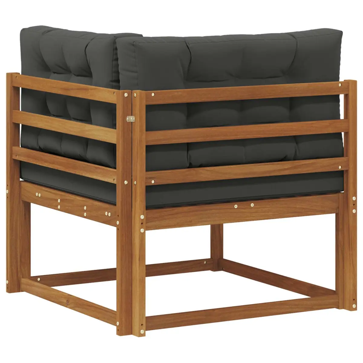 Outdoor Corner Sectional Sofa Unit Garden Patio Furniture Modern Modular Design