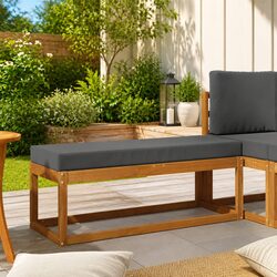 Compact Outdoor Sectional Sofa for Versatile Use