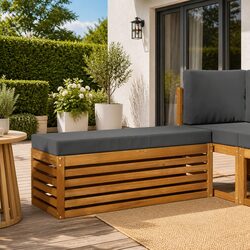 Concise and Stylish Outdoor Sectional Sofa Set
