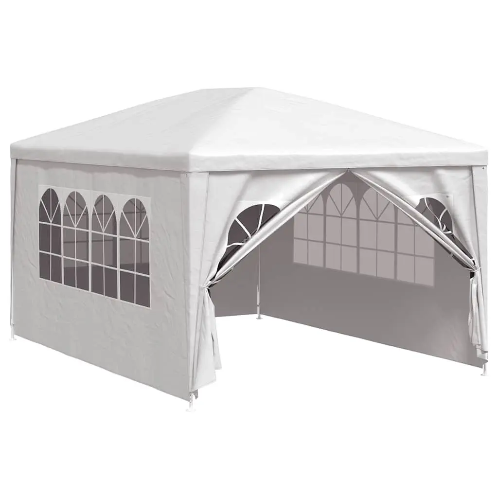 Party Tent White 3x4m Outdoor Gazebo Canopy with Door Panels