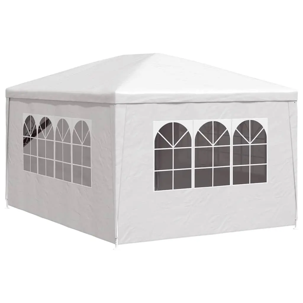 Party Tent White 3x4m Outdoor Gazebo Canopy with Door Panels