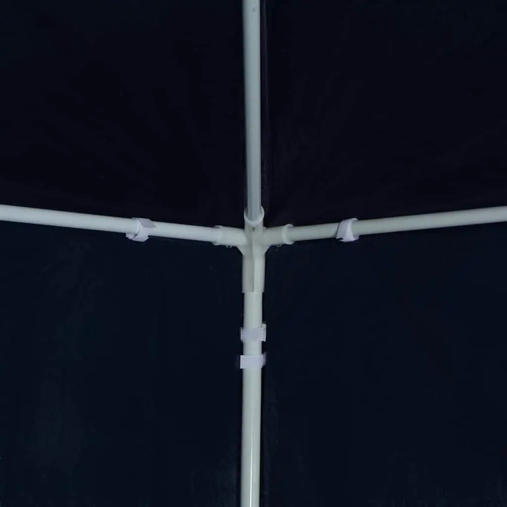 Party Tent Blue 3x6 m Outdoor Canopy Marquee Garden Gazebo with Side Panels