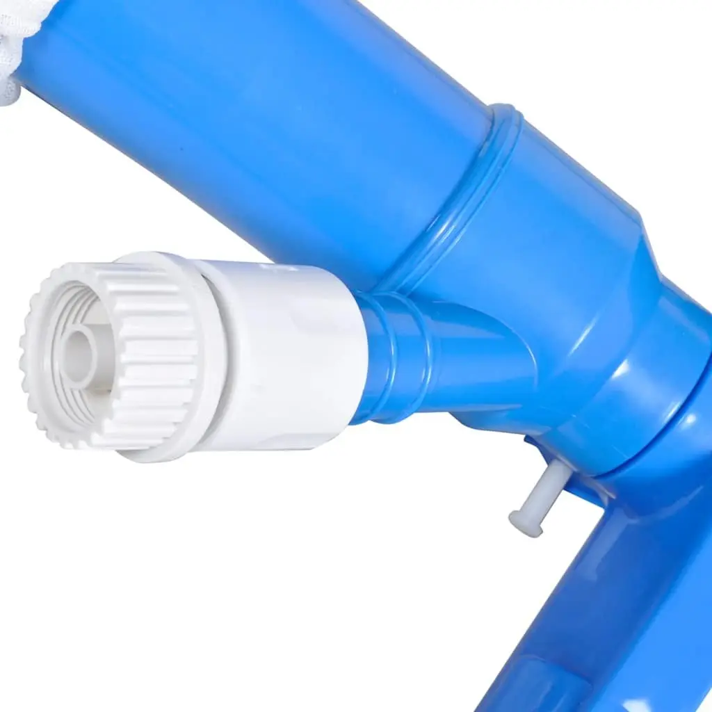 Adjustable Pole Pool Vacuum Cleaner with Garden Hose Connection for Effective Debris Removal