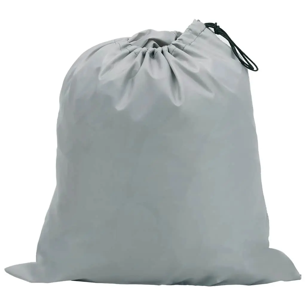 Boat Cover Grey 427-488cm Water Repellent Heavy Duty Protection