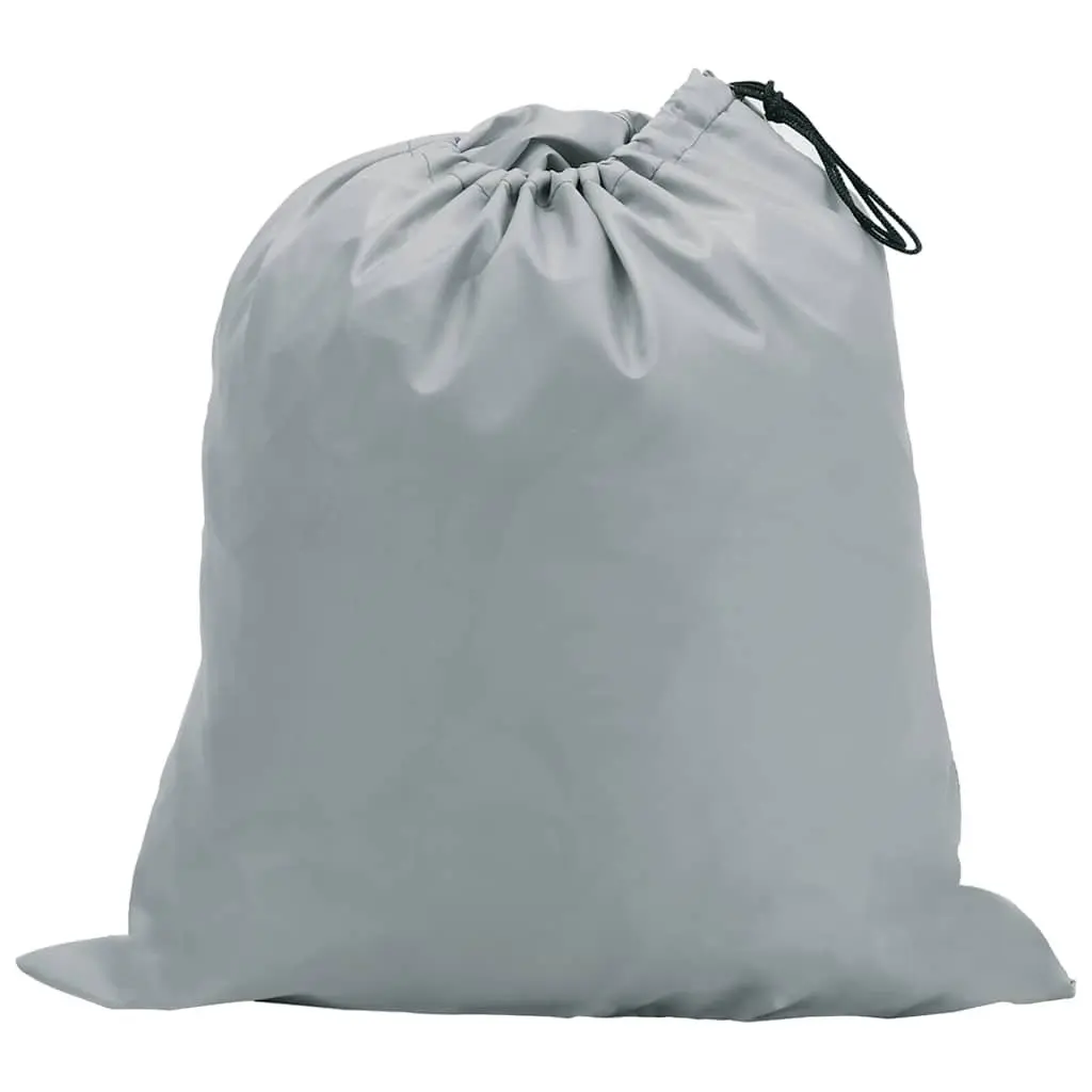 Boat Cover Grey 610-671cm Heavy Duty Water Repellent