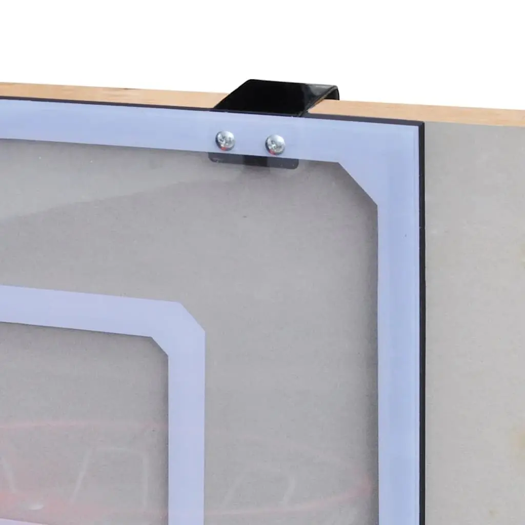 Indoor Mini Basketball Hoop Set Orange Detachable Backboard Rim Net