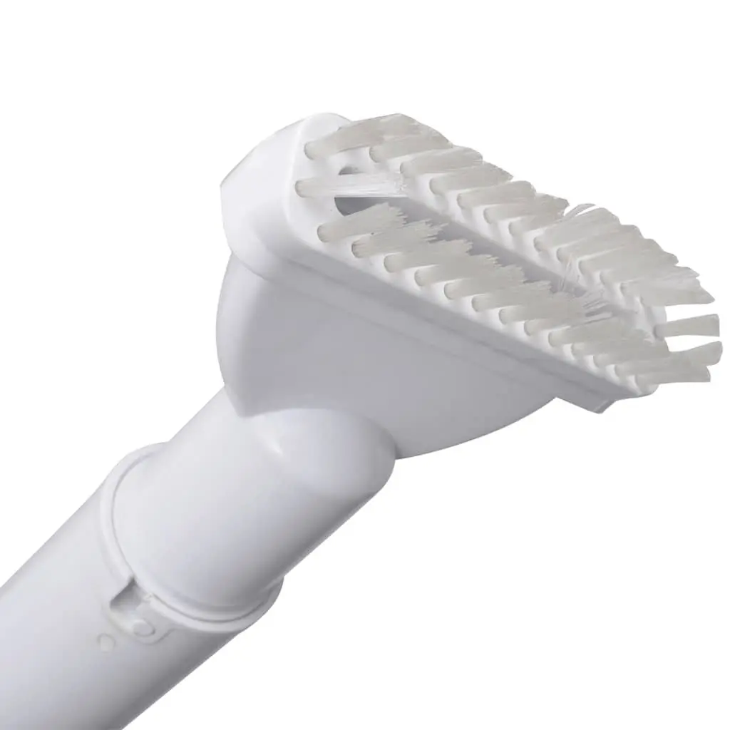 Automatic Pool Vacuum Cleaner Battery Operated Telescoping Aluminium Handle Detachable Scrubbing Brush