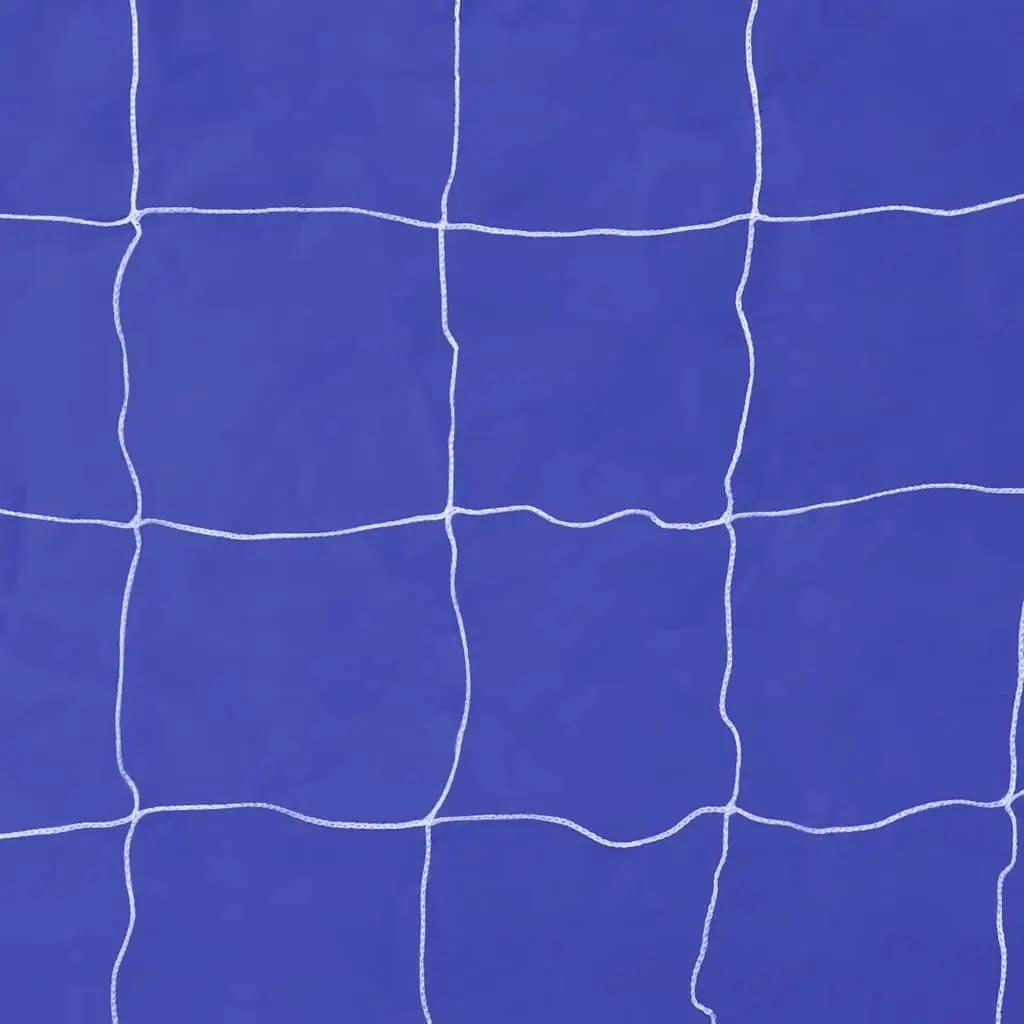 Football Goal Net Blue 240 x 92 x 150 cm Steel Frame with Aiming Wall