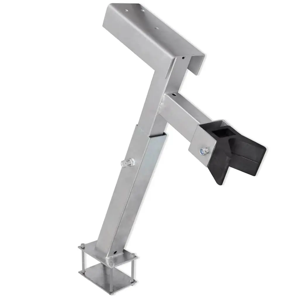 Boat Trailer Winch Stand Blue Adjustable Height Stable Front Brace