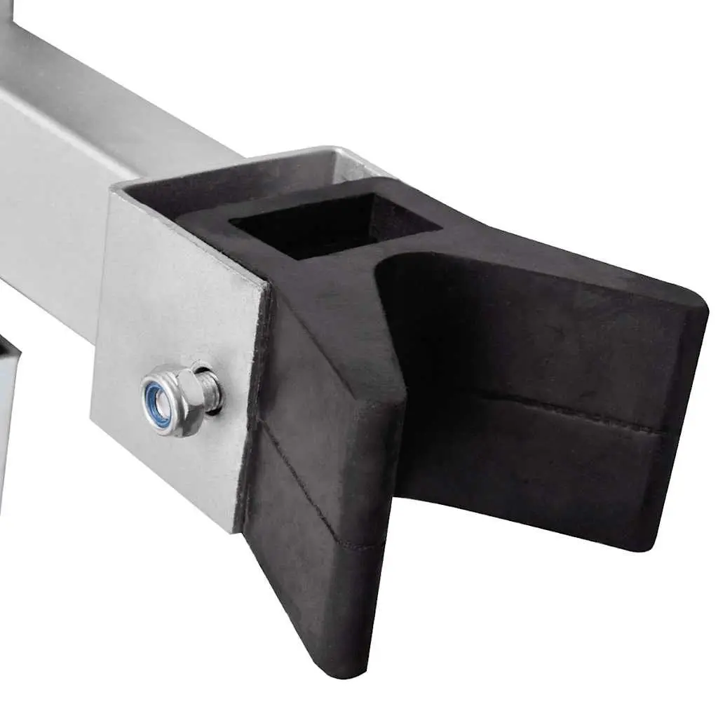 Boat Trailer Winch Stand Blue Adjustable Height Stable Front Brace