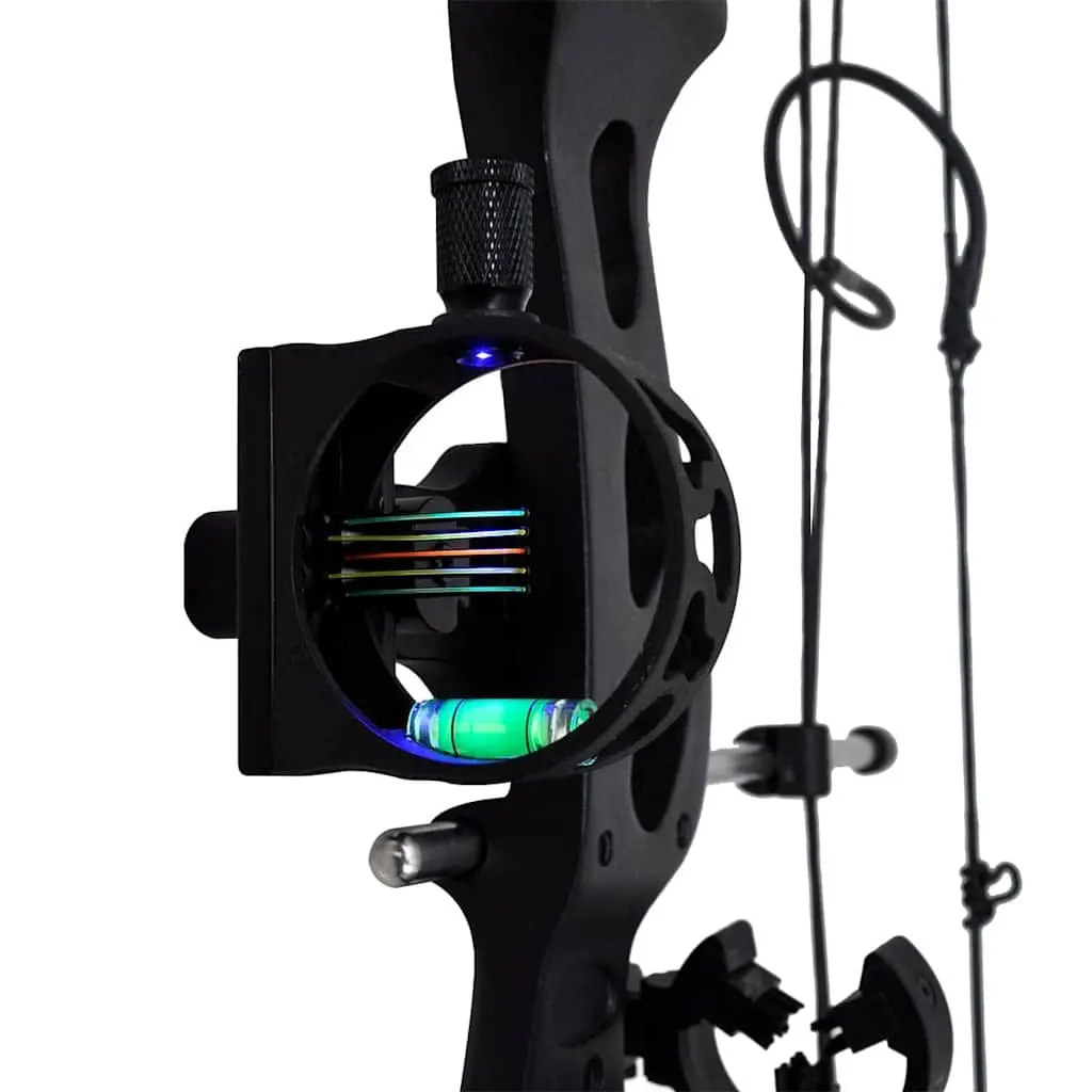 Compound Bow Black 35 Inch Adjustable Draw Weight 40 to 50 lbs Lightweight