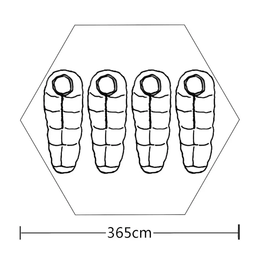 4-Person Tent for Outdoor Activities