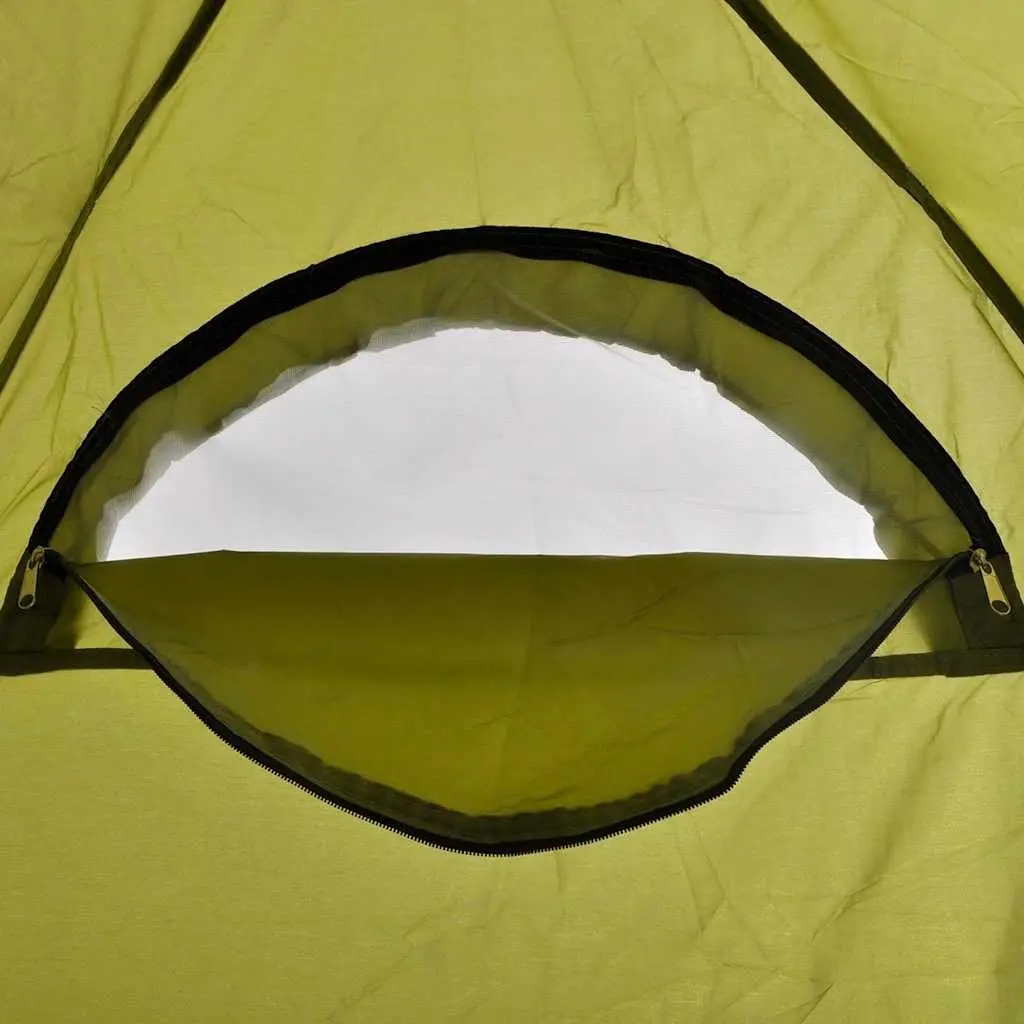Portable Shower Privacy Tent Green Fiberglass Poles Compact Carrying Bag