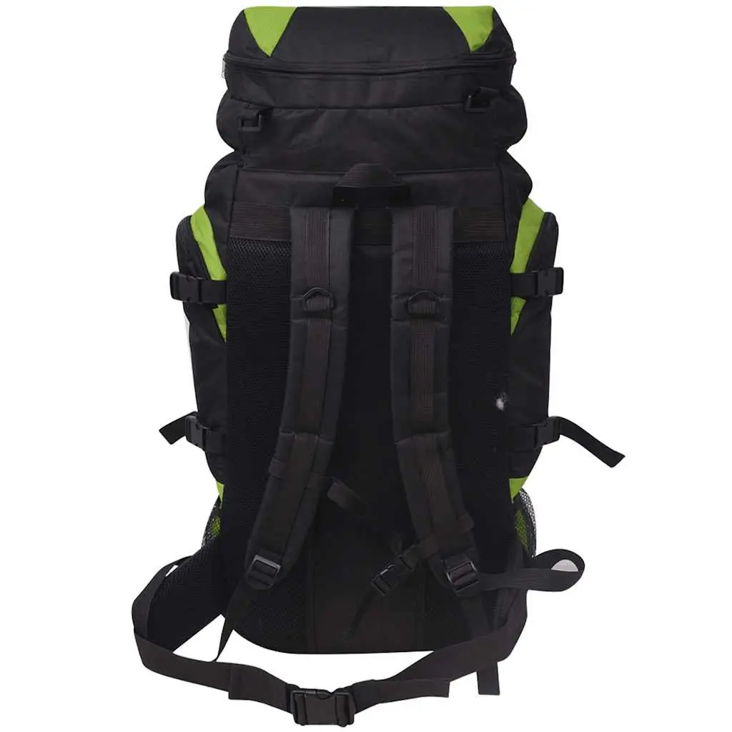 Hiking Backpack Green 75L Large Capacity Outdoor Travel Camping Rucksack