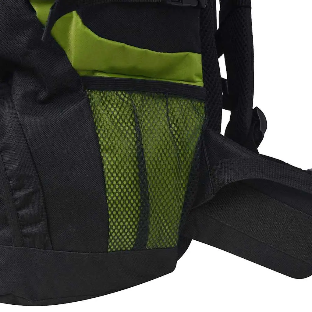 Hiking Backpack Green 75L Large Capacity Outdoor Travel Camping Rucksack