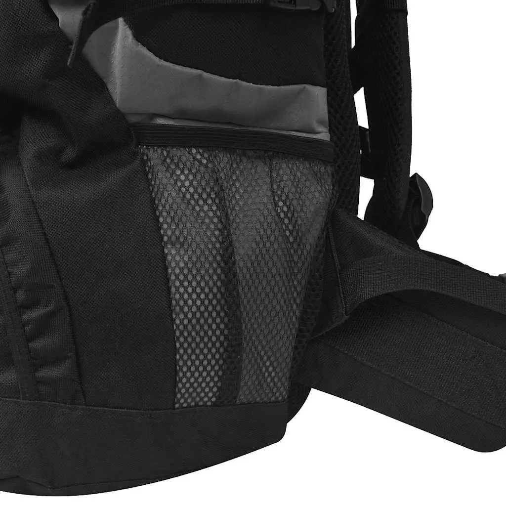 Hiking Backpack Grey 75L Large Capacity Outdoor Camping Trekking Rucksack
