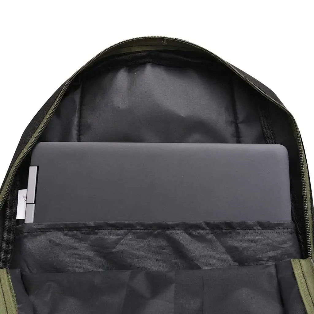 School Backpack Multicolour 40L Large Capacity Durable Daypack with Compartments