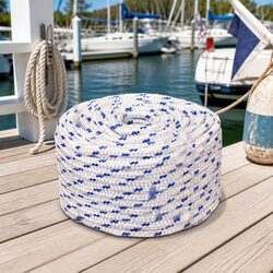 Marine Polypropylene Rope 12mm 50m Sailing Boating Yachting Dock Line Rigging