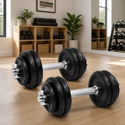 Compact 30kg Dumbbell Set for Strength Building