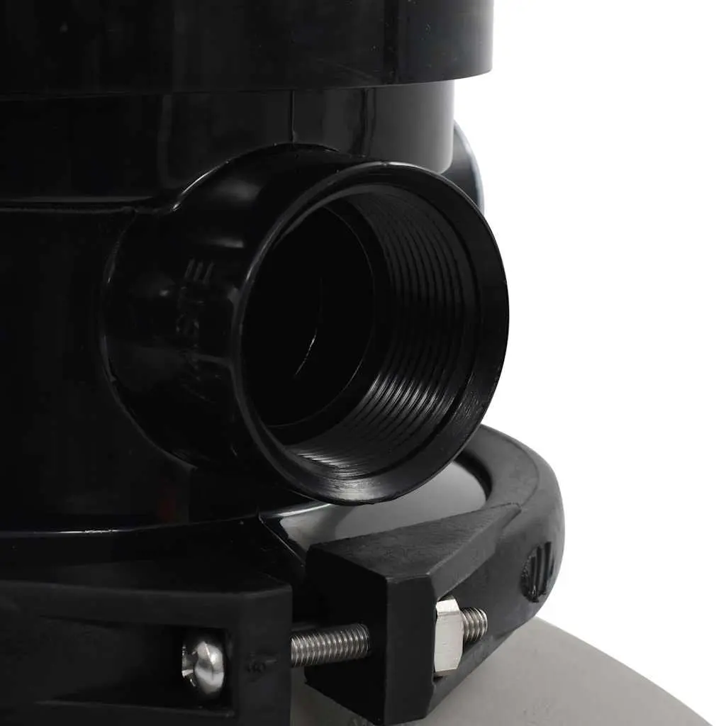 Pool Sand Filter Grey 350mm 4 Position Multiport Valve Water Purification System