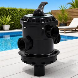 Simple Multiport Valve for Sand Filters with 6 Functions
