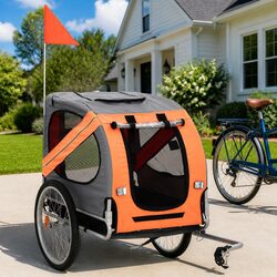 Compact and Effective Pet Bike Trailer for Your Dog
