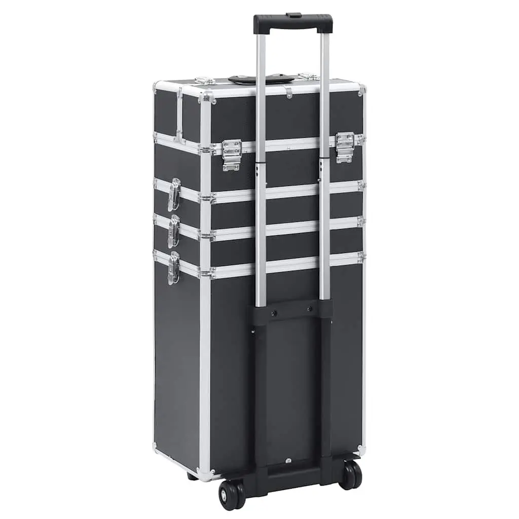 Make-up Trolley 4 Tier Cosmetic Beauty Case Storage Organiser Extendable Trays