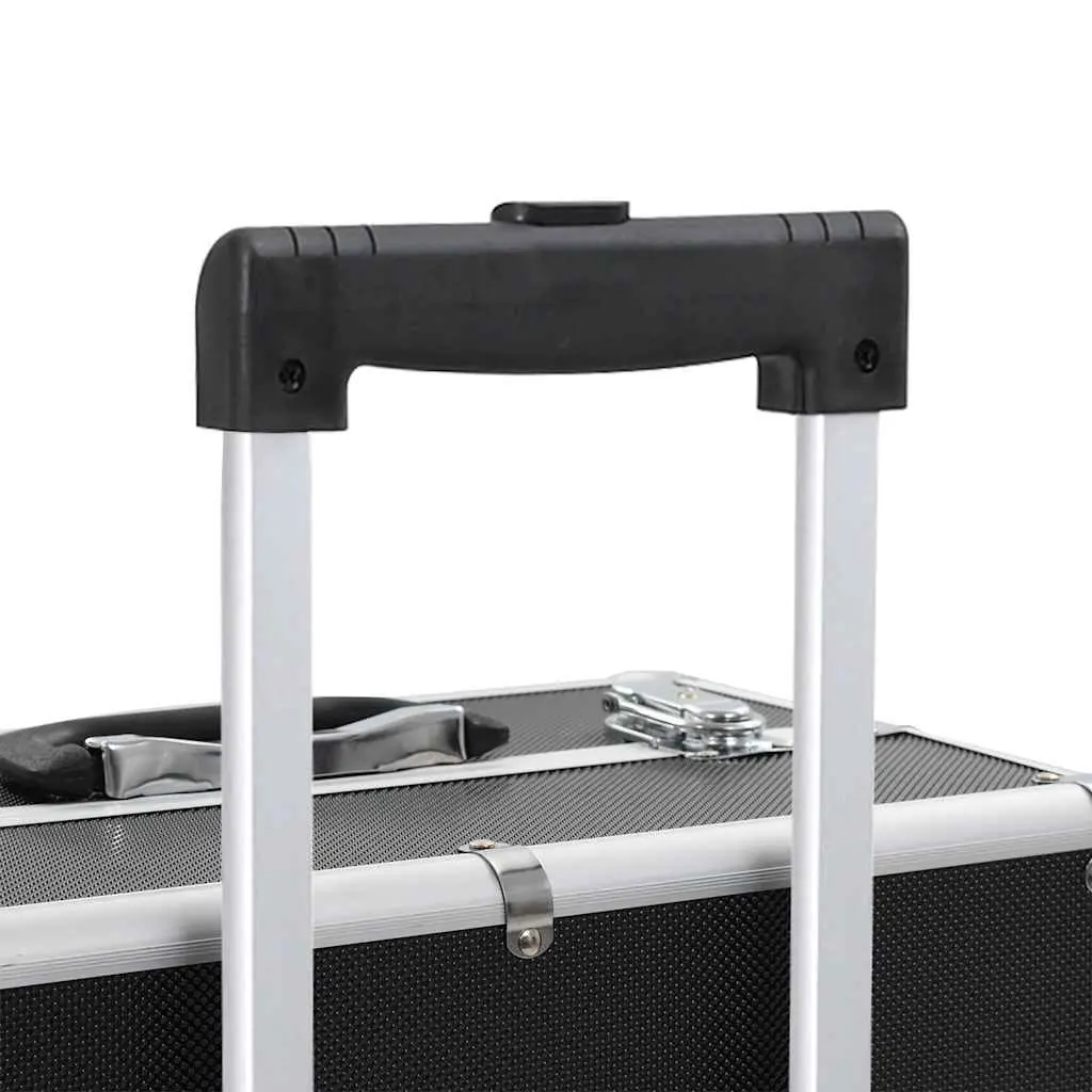 Make-up Trolley 4 Tier Cosmetic Beauty Case Storage Organiser Extendable Trays