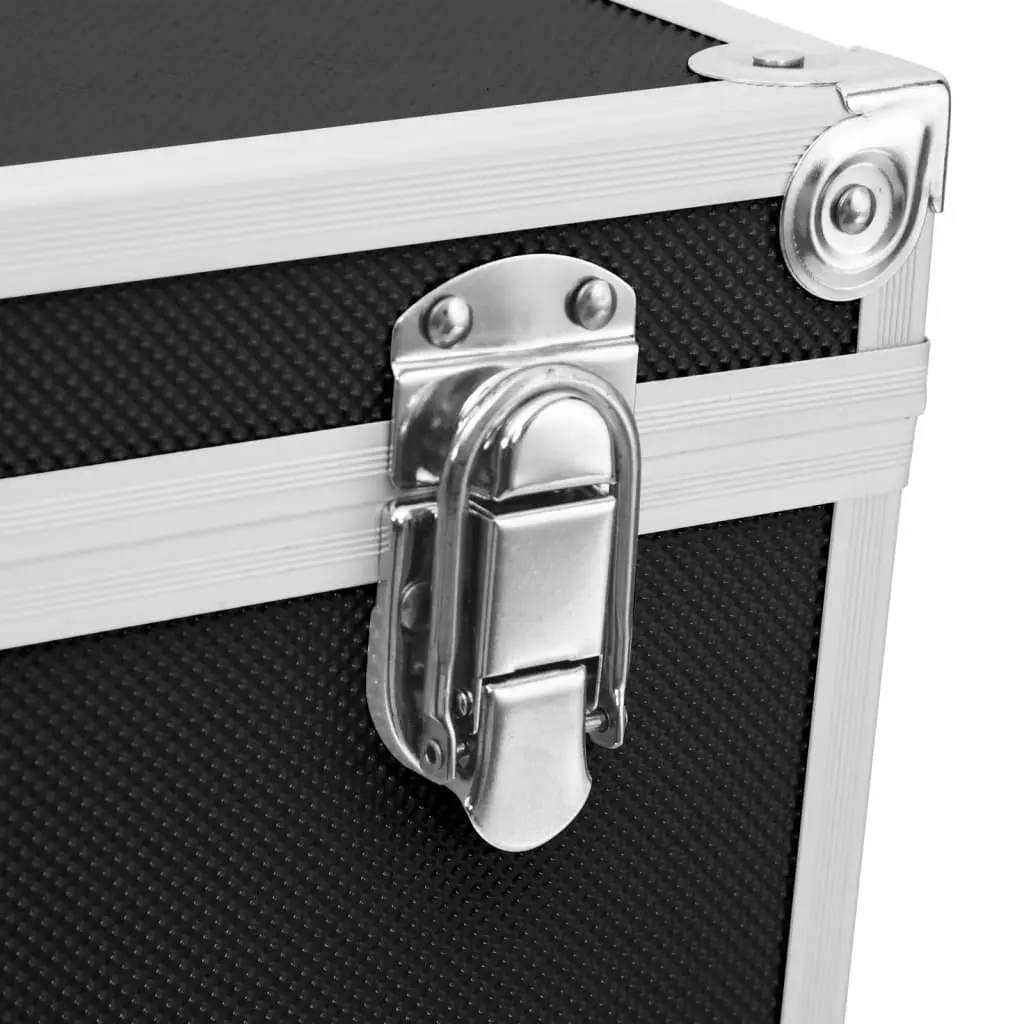 Make-up Case 37x24x40 cm Black Cosmetics Organizer Storage Beauty Vanity Box