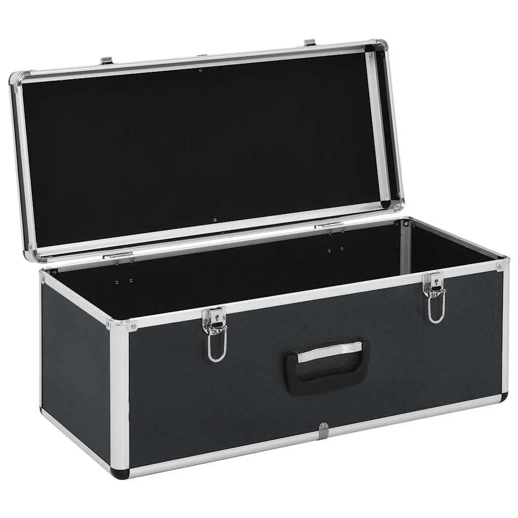 Storage Cases Black Portable Tool Equipment 2 Piece Carrying Handle
