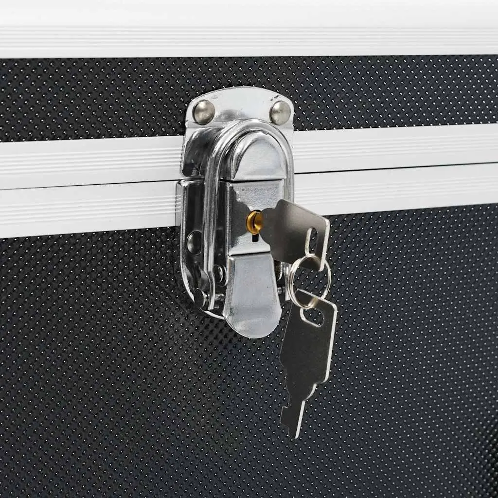 Storage Cases Black Portable Tool Equipment 2 Piece Carrying Handle