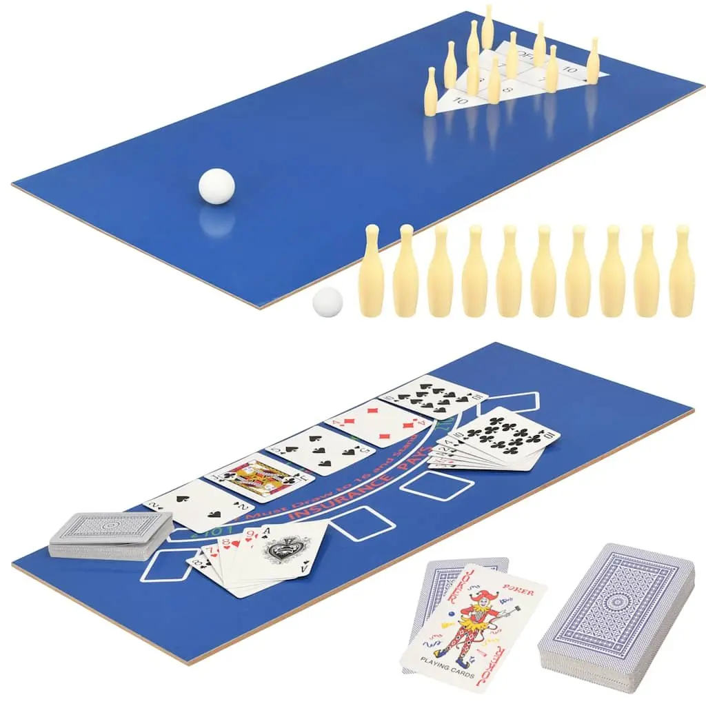15-in-1 Multi Game Table Chess Billiard Foosball Table Tennis Hockey Shuffle