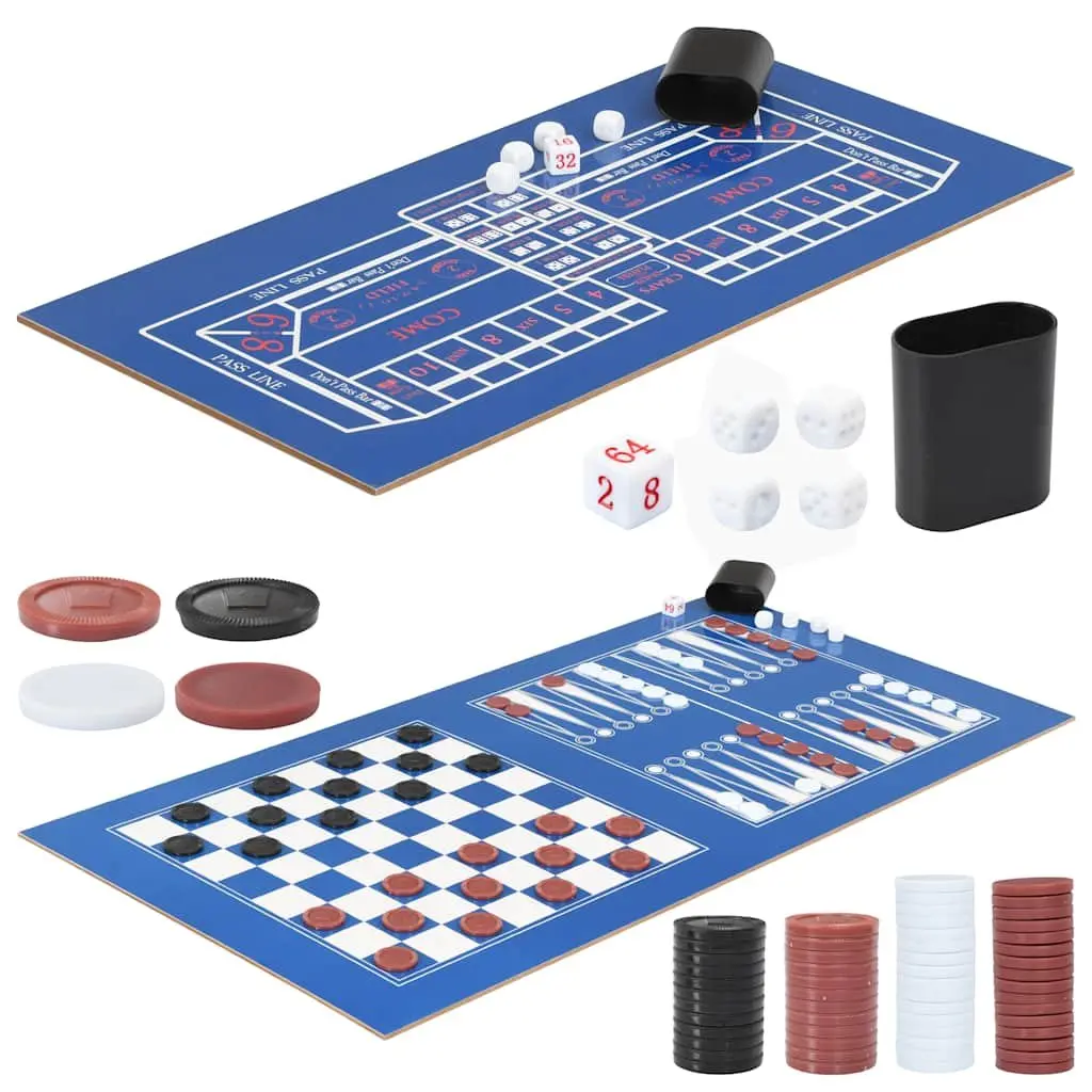 15-in-1 Game Table with Multiple Game Options