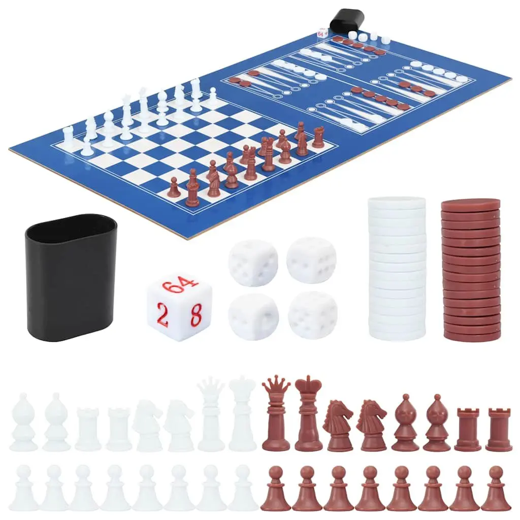 15-in-1 Game Table with Multiple Game Options